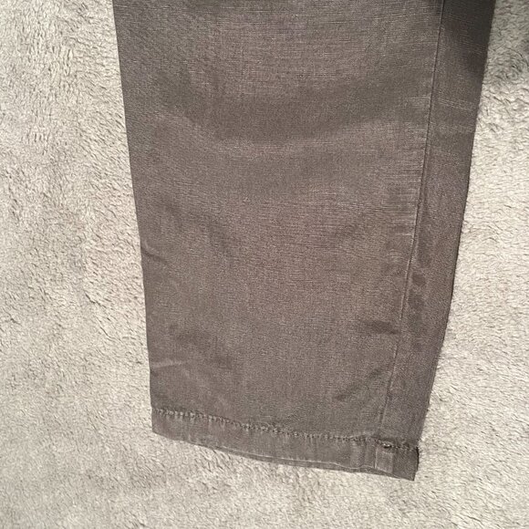 Zara pant women's taupe EUR XS linen and lyocell new with tag - Picture 6 of 10